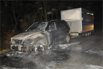 Melding 17.38 Prio 1 Brand Wegvervoer Auto Trekweg Buitenpost